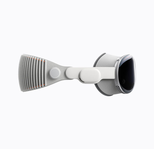 Apple Vision Pro, side exterior